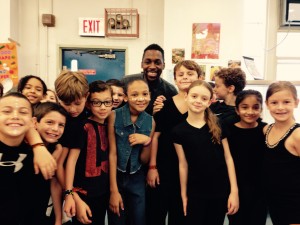 Jerijah West at PS6 Lillie D Blake: 3rd Grade African Dance Residency